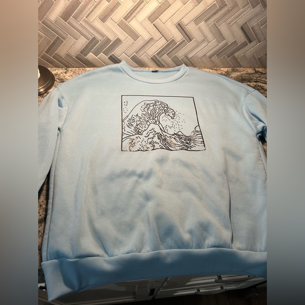 Light blue Ocean sweater 🌺